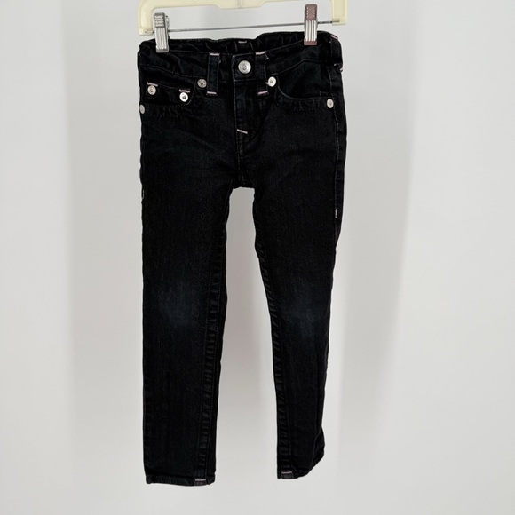 True Religion black with pink stitching jeans - Picture 1 of 5